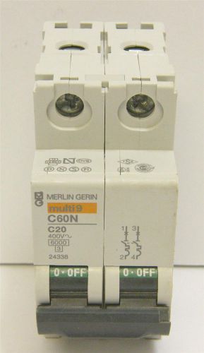 Merlin gerin multi 9 24338 circuit breaker for sale