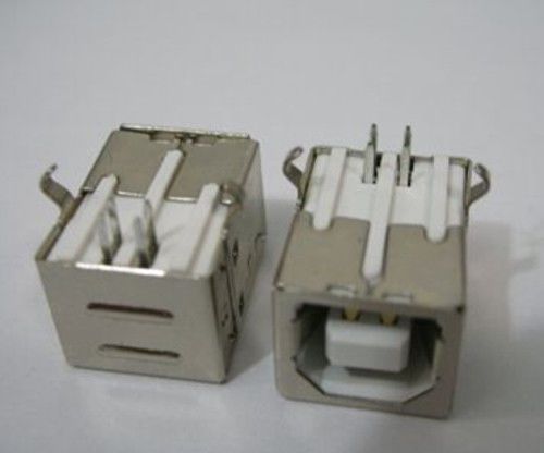 PKG50,USB Type-B Female Right-Angle PCB Mount Jack ,34,oo