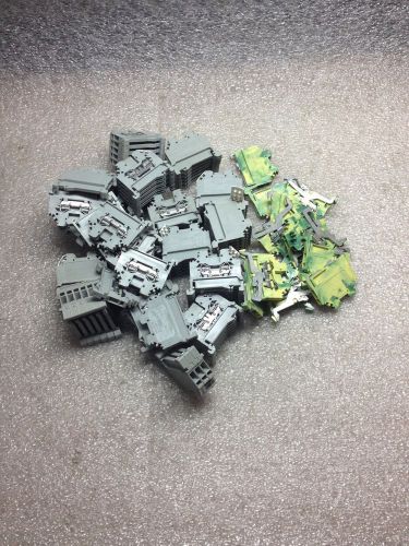 (q3-1) lot of 100 terminal blocks for sale
