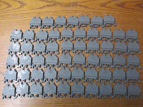 Unused nos lot of 57 cutler hammer c383rk254 terminal block 35a feed thru for sale