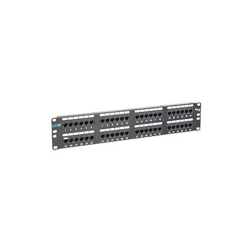 ICC ICMPP0485E PATCHPANEL 48PT, CAT5E, 2RMS