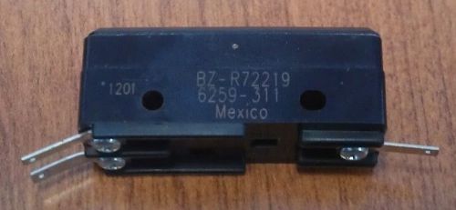 BZ-R72219 Limit micro Switch 1A 125VAC 1A250V with terminals