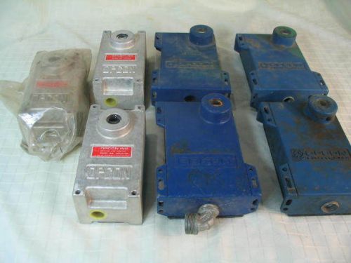 Opcon Photoelectric Switch Lot of 7 Mixed 6501 6502 1220 1120 Source &amp; Detector