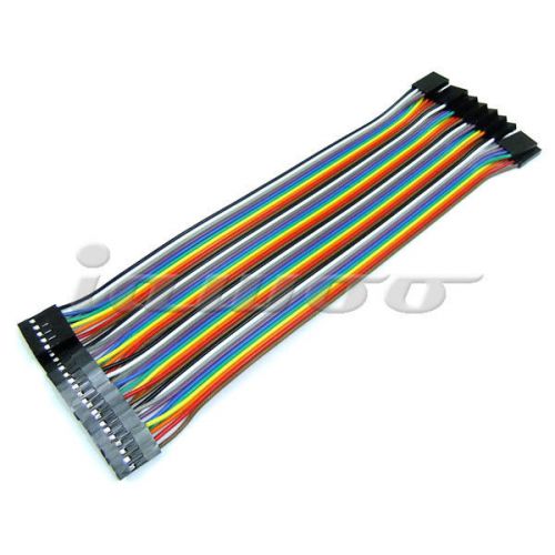 2.54mm Pin Header Connector 40 PIN in 1 Row Dupont Lines Wires Cable 4P 20cm
