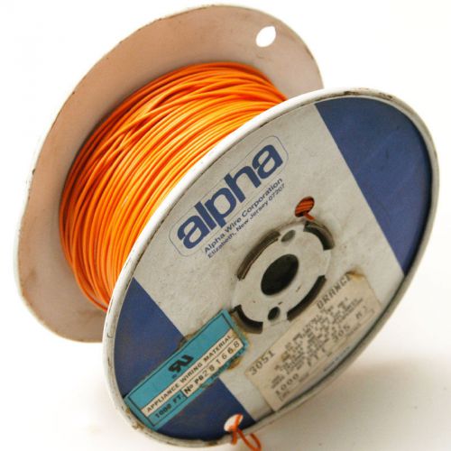 NEW 700 Feet Alpha Wire 3051 Wire 22 AWG 1 Conductor 300 Volts Tinned Copper