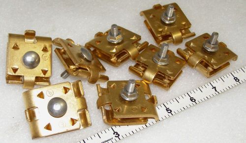 8 each cable splicer bonds and clamps     erico lpc502  qty:  8 pieces copper for sale