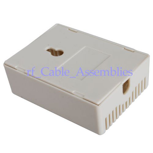 20x plastic project box electronic junction case diy -27x54x75mm construction for sale