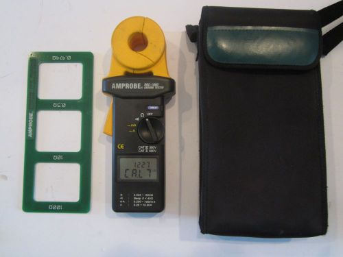 Amprobe dgc 1000 grounding tester - clamp-on ground resistance meter for sale
