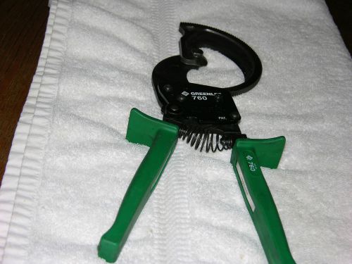 Greenlee 760 Ratchet Cable Cutter