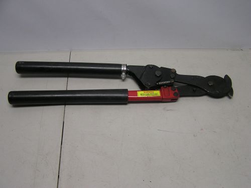 H.k. porter 8690fs ratchet soft cable cutter for sale