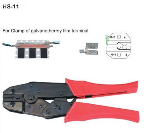 Clamp Of Galvanothermy film terminal Crimper Plier 4-6mm2 AWG11-9
