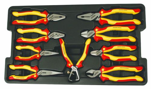 Wiha insulated pliers/cutters tray set 9-piece/32999 for sale