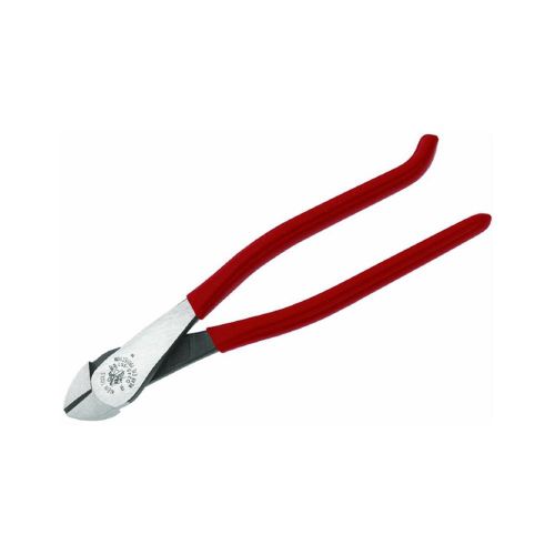 New klein d248-9st usa angled  9&#034; coated handle diagonal cutting pliers 5998737 for sale