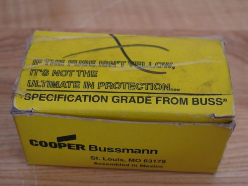 Box of 10 Cooper Bussmann Low-Peak Time Delay Fuses LPG-25SP-NEW