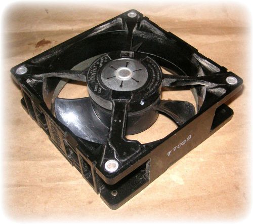 Fan, muffin, 120mm x 120mm x 38mm, 115vac, 60 hz, 102 cfm, 45.1 dba (used) for sale