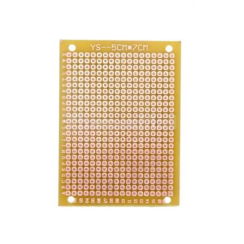 Diy prototype 432 holes universal double side pcb print circuit board 5cm x 7cm for sale