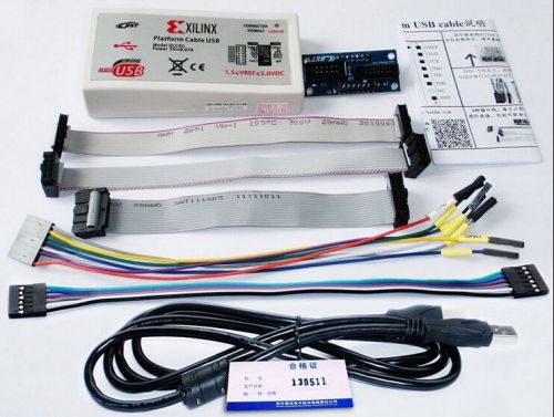 Xc2c64a xilinx platform usb download cable for fpga cpld c-mod w/ cable for sale