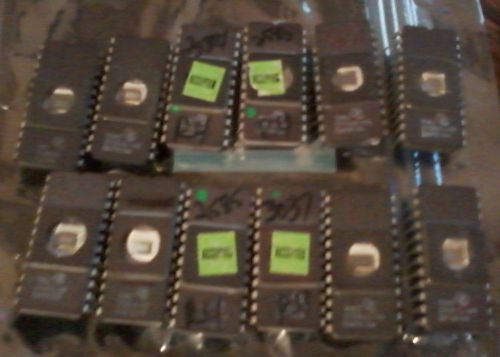 Lot of 12 vintage 2708 eproms  1k x 8 TI Texas Instruments