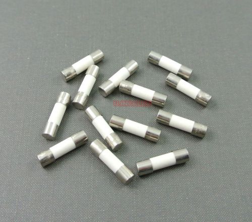 10pcs ceramic tube fuse 5a 250v slow blow type 5x20mm for sale