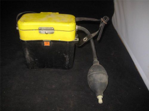 Vintage davis vapotester model d-1 yellow serial no. 63-654 lab laboratory b1 for sale