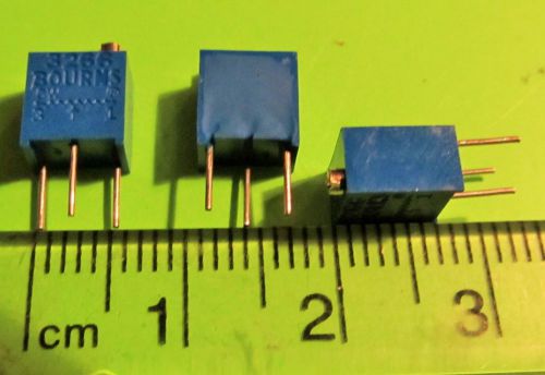Cermet Trimmer Resistors,Bourns,3266w-1-103 (3266)10K Ohm 10%.25W(1/4W) 5 Pcs