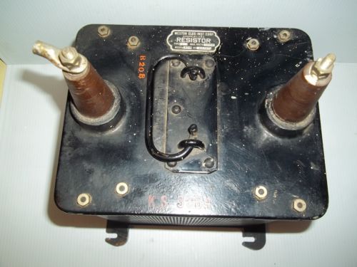 Western Electric Resistor 5000 Max Volts  Rare Exquisite Piece Model 431