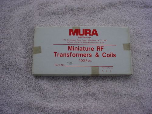 MURA Miniature RF Transformers &amp; Coils