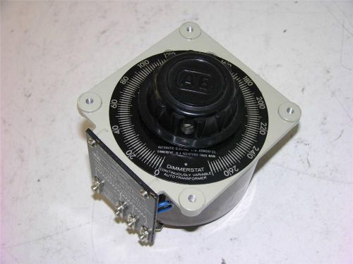 Dimmerstat Continuously Variable Auto Transformer Type 2D-1F