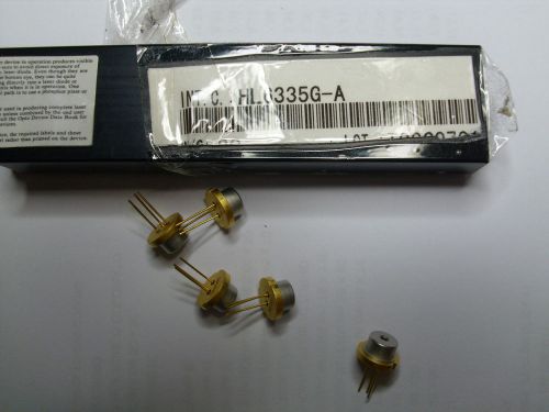 N°1 X  HL6335G -A   laser diode  Hitachi  635 nm, 5 mW, ?9 mm,