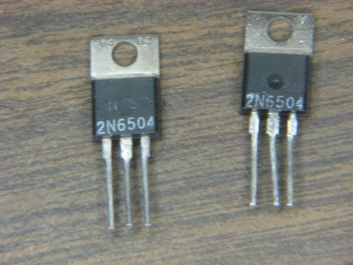 1 Lot of 25 Transistors 2N6504.  New parts