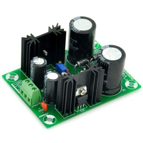 +/-1.25~37V Adjustable Voltage Regulator Module, Based on LM317/LM337. SKU169001