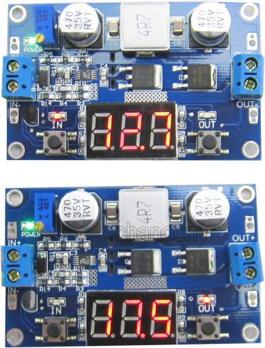 3-35v to 3.5-35v  dc  boost converter power supply voltage regulator voltmeter for sale