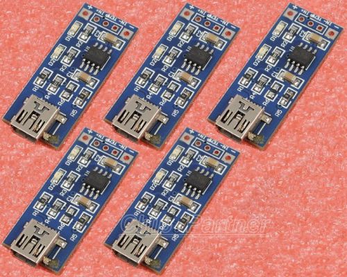 5pcs tp4056 5v 1a lithium battery charging board charger module for sale