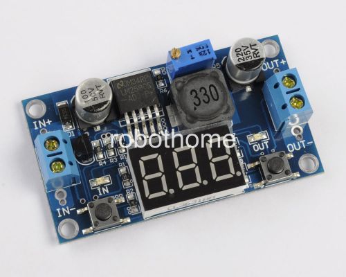 Lm2596 step down power module dc adjustable led voltmeter brand new for sale