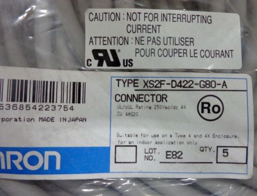 New Omron connecting line XS2F-D422-G80-A