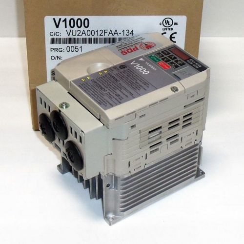 YASKAWA ELECTRIC V1000 AC DRIVE CIMR-VU2A0012FAA, NEW