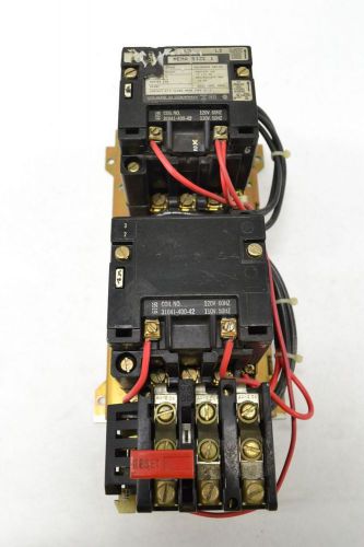 Square d 8702 sc07 9998 sl-3 size 1 reversing 120v-ac 10hp motor starter b223992 for sale