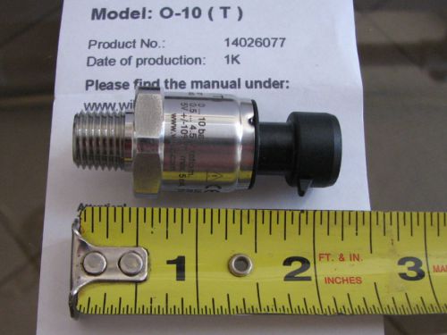 Wika pressure transducer o-10t 0-10 bar 5v 0.5-4.5v engineering sample for sale