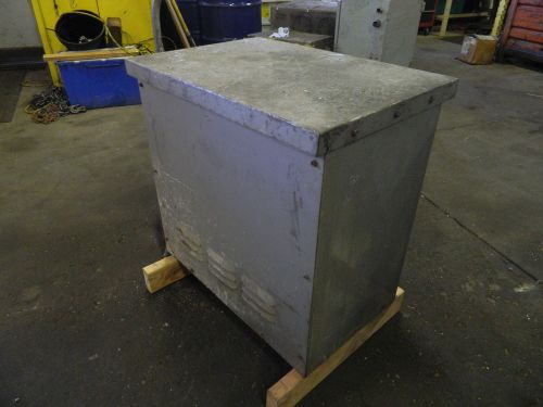 Dongan 25 KVA 3 PH Transformer, 480 to 240, # 63-4225-A, Used, WARRANTY