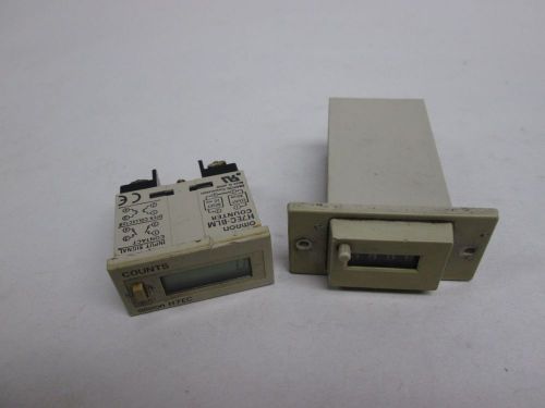 LOT 2 OMRON ASSORTED H7EC-BLM CSK-4Y COUNTER D282098