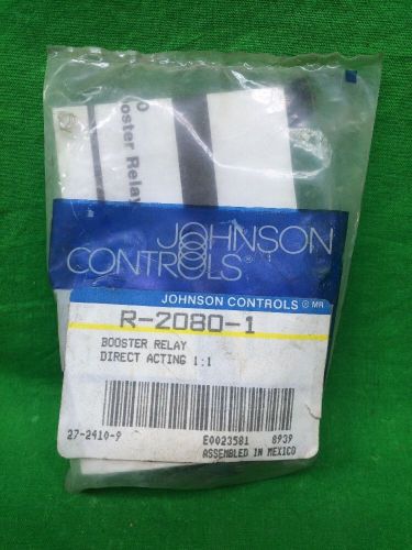 JOHNSON CONTROLS BOOSTER RELAY R-2080-1 DIRECT ACTING 1:1