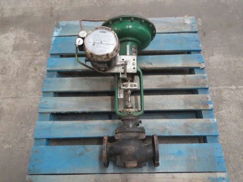 FISHER ED 657 2 IN 3590 IRON PNEUMATIC FLANGED 125 CONTROL VALVE B481550