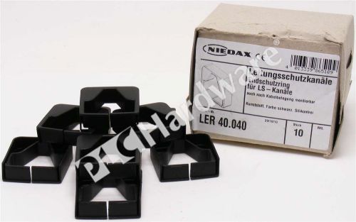 New 10 in Box Niedax LER 40.040 Cable Protection for Installation Duct 40x40 Qty