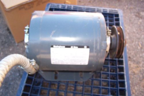 Westinghouse ac motor s#312p629 hp 3/4 for sale