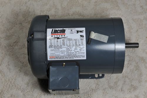 New Lincoln LM10340 SRF4S1TC61Q20 1 HP 56C Motor made in usa