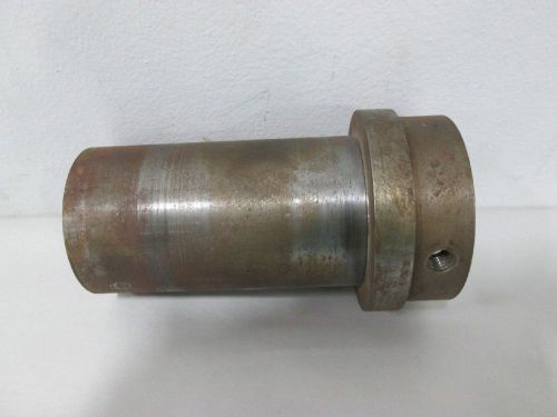 NEW STEEL COUPLING 5-1/4IN LENGTH 1-1/4IN BORE SLEEVE D331257