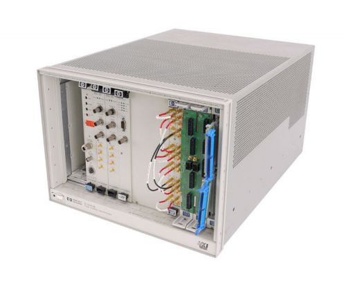 HP E1401B Hi-Power Mainframe E1430A E1416A E1418A E1413C E1458A E1485C E1472A #2