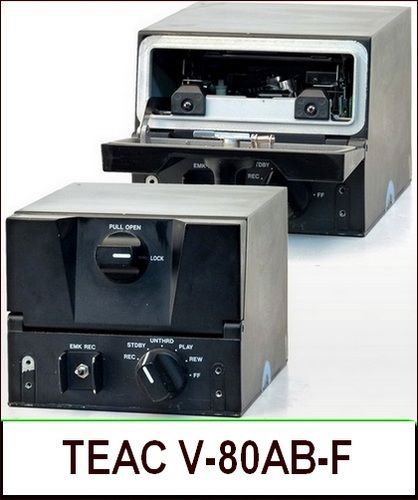 TEAC V-80AB-F SINGLE DECK - AIRBORNE DATA RECORDER