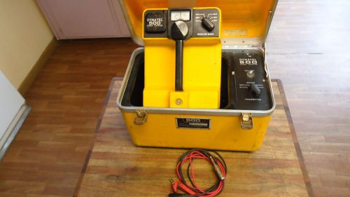 TESTED DYNATEL 500 CABLE LOCATOR, CABLES ,BATTERIES, &amp; ORIGINAL MANUAL