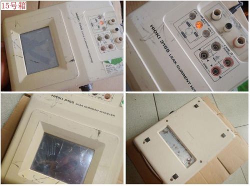 Lcd damage for get repair parts hioki 3155 leak current hitester safety analyzer for sale